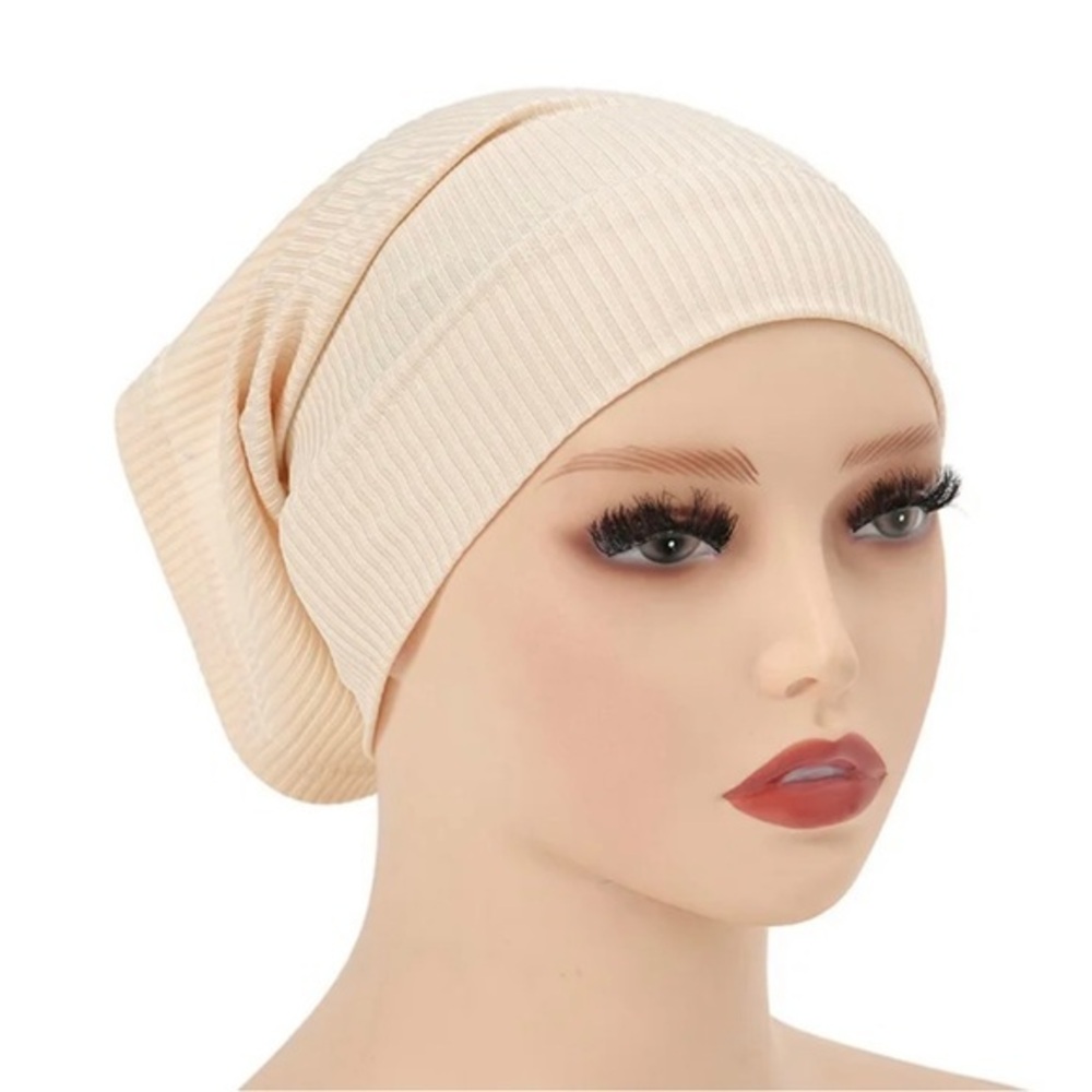 Elite Jersey ribbed hijab underscarf hijab bonnet tube hijab cap dreadlocks